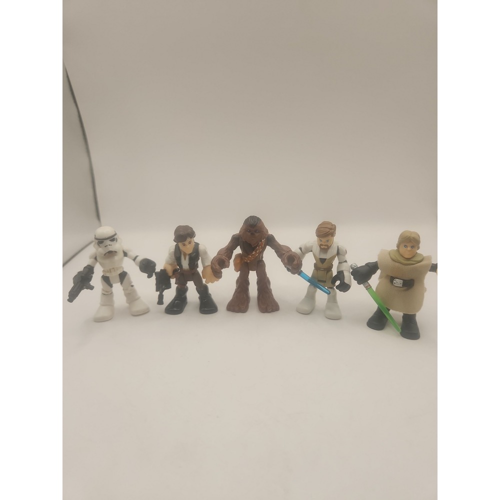 Lot of 5 Star Wars Hasbro Playskool Galactic Heroes Figures